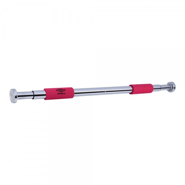 Barra para dominadas ajustable de 62 a 100 cm carga maxima 100 kg