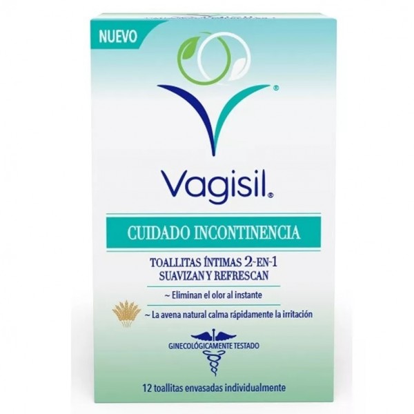 Vagisil Cuidado Incontinencia Toallitas Intimas 