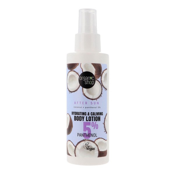 Organic shop coconut locion corporal hidratante 5% pantenol 150ml