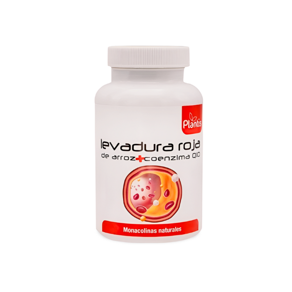 levadura roja de arroz + coenzima q10 plantis 120cap