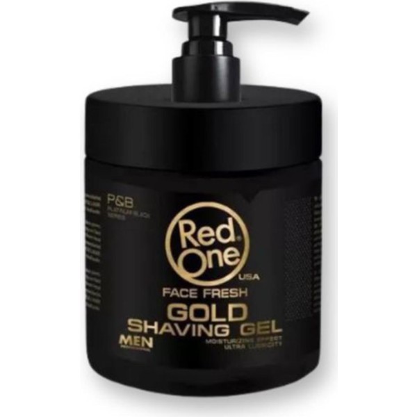 Red one fresh gold gel de afeitar for men 1000ml