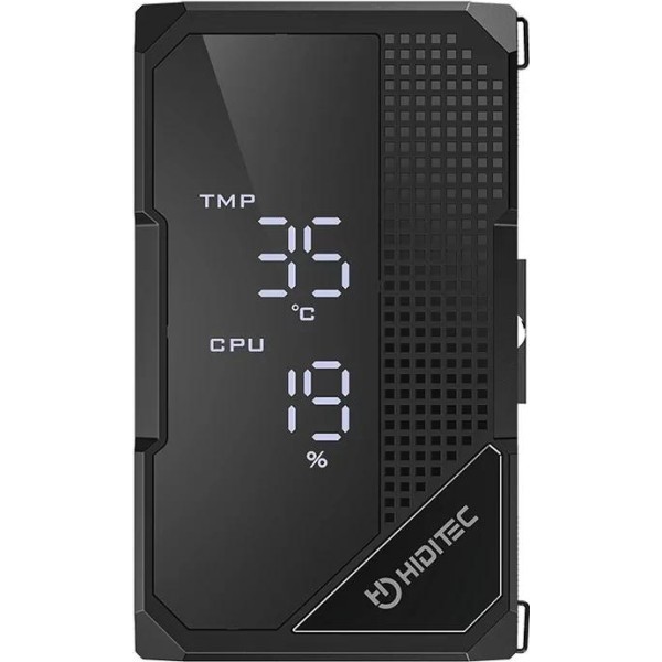 Hiditec ventilador dc20 pro pwm black